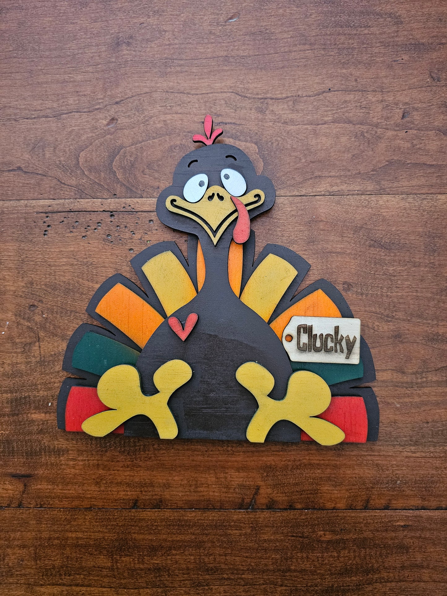 Turkey Thanksgiving Sign