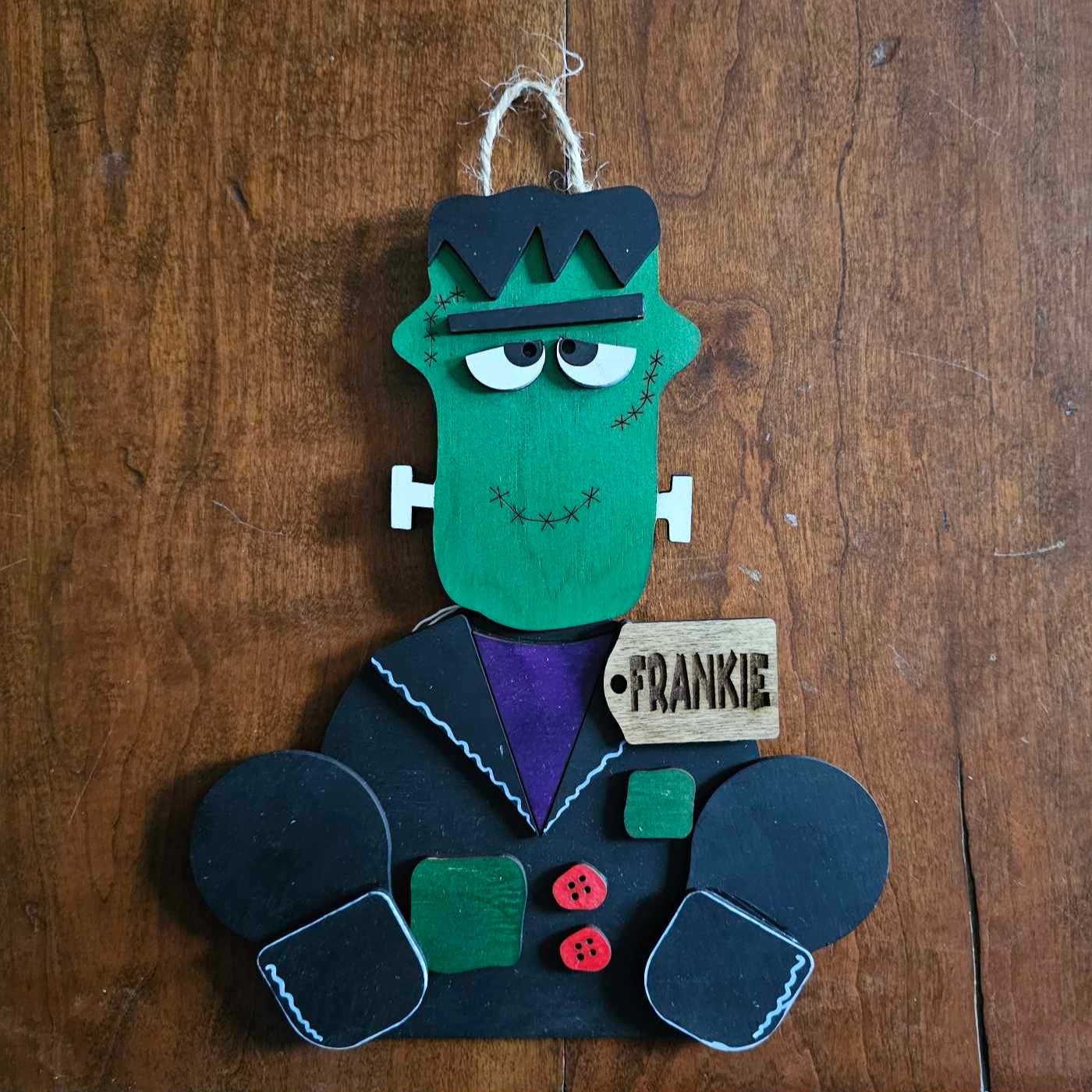 "Frankie" the Monster Sign, Hangable