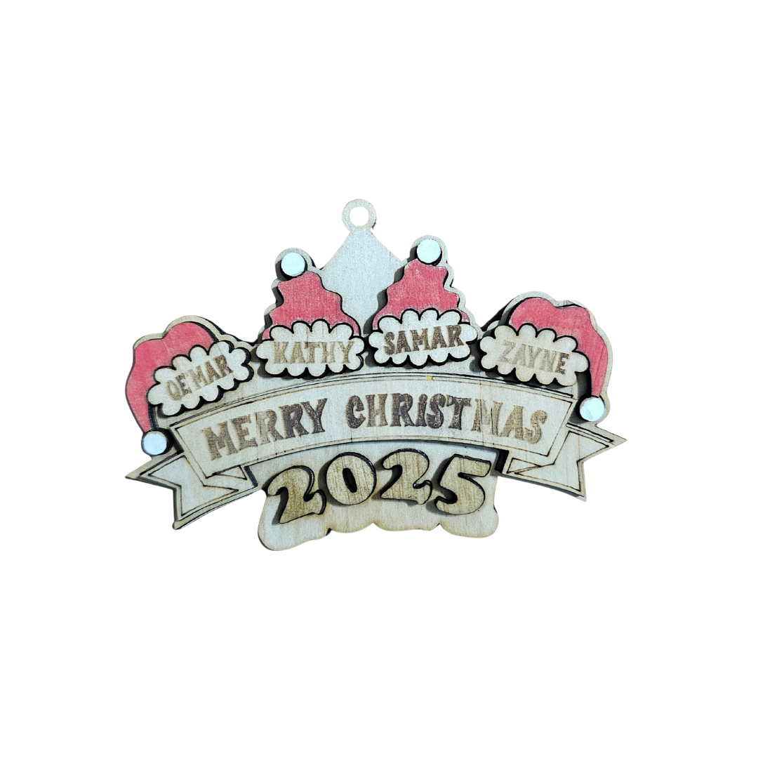 Custom Christmas Ornament