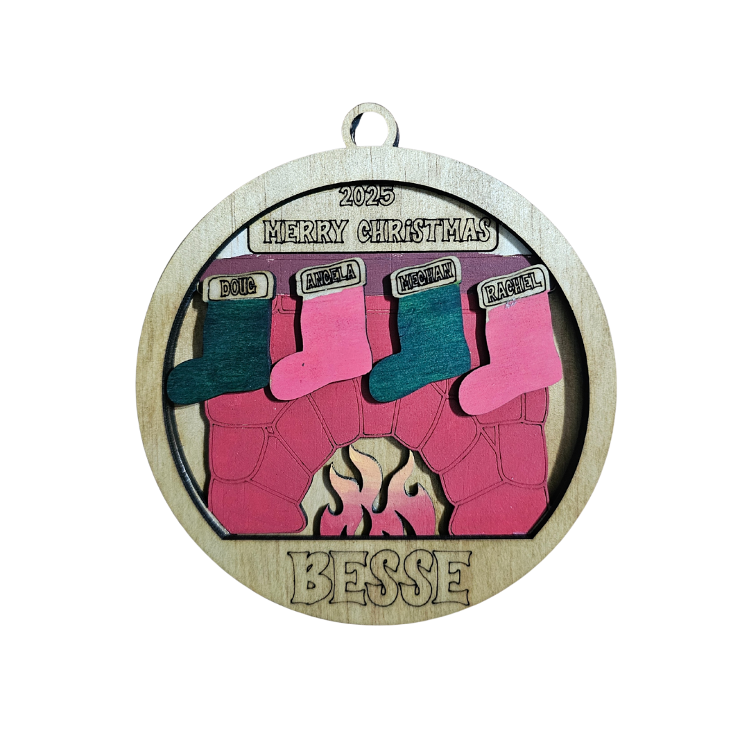 Custom Christmas Ornament