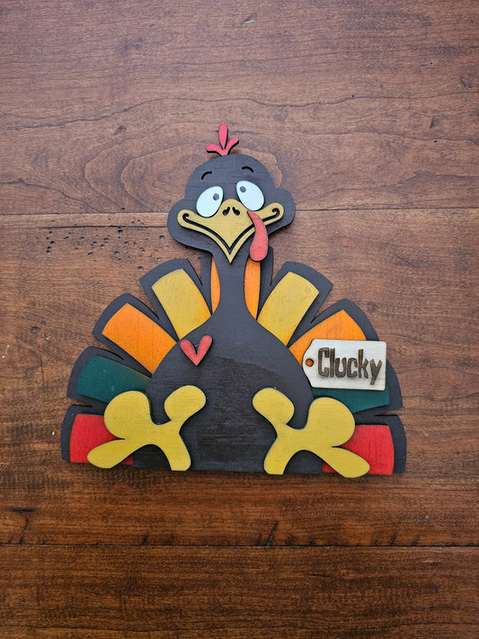 Turkey Thanksgiving Sign