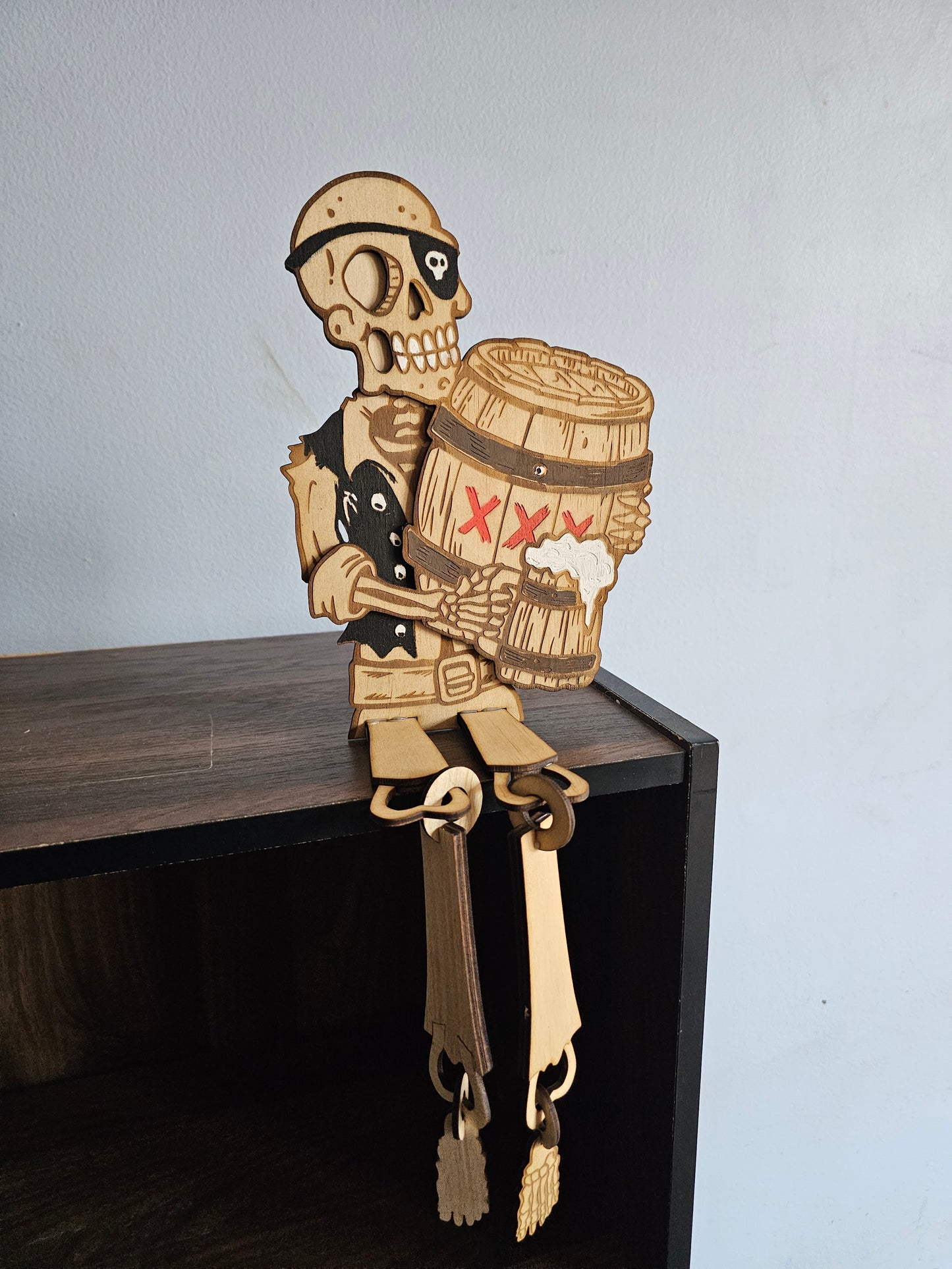 3D Pirate Skeleton