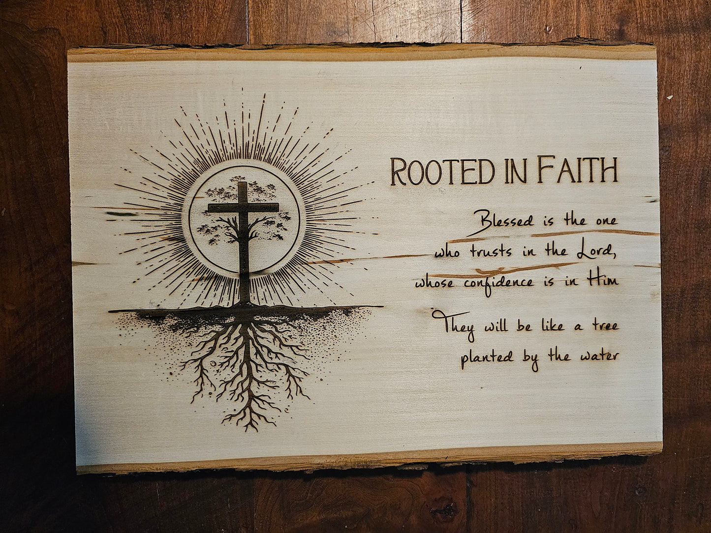 Rooted in Faith Sign