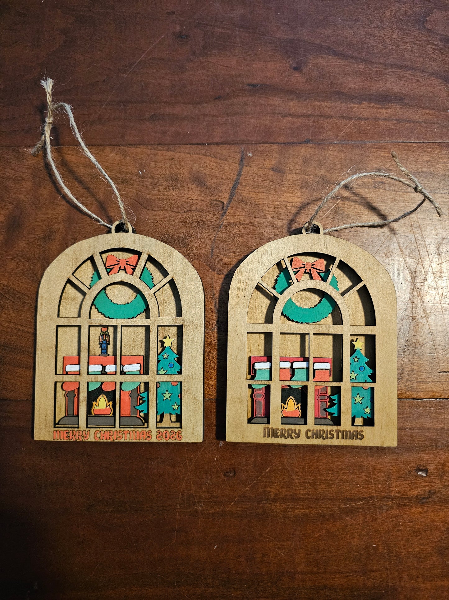 3D Window Christmas Ornament - Etsy exclusive