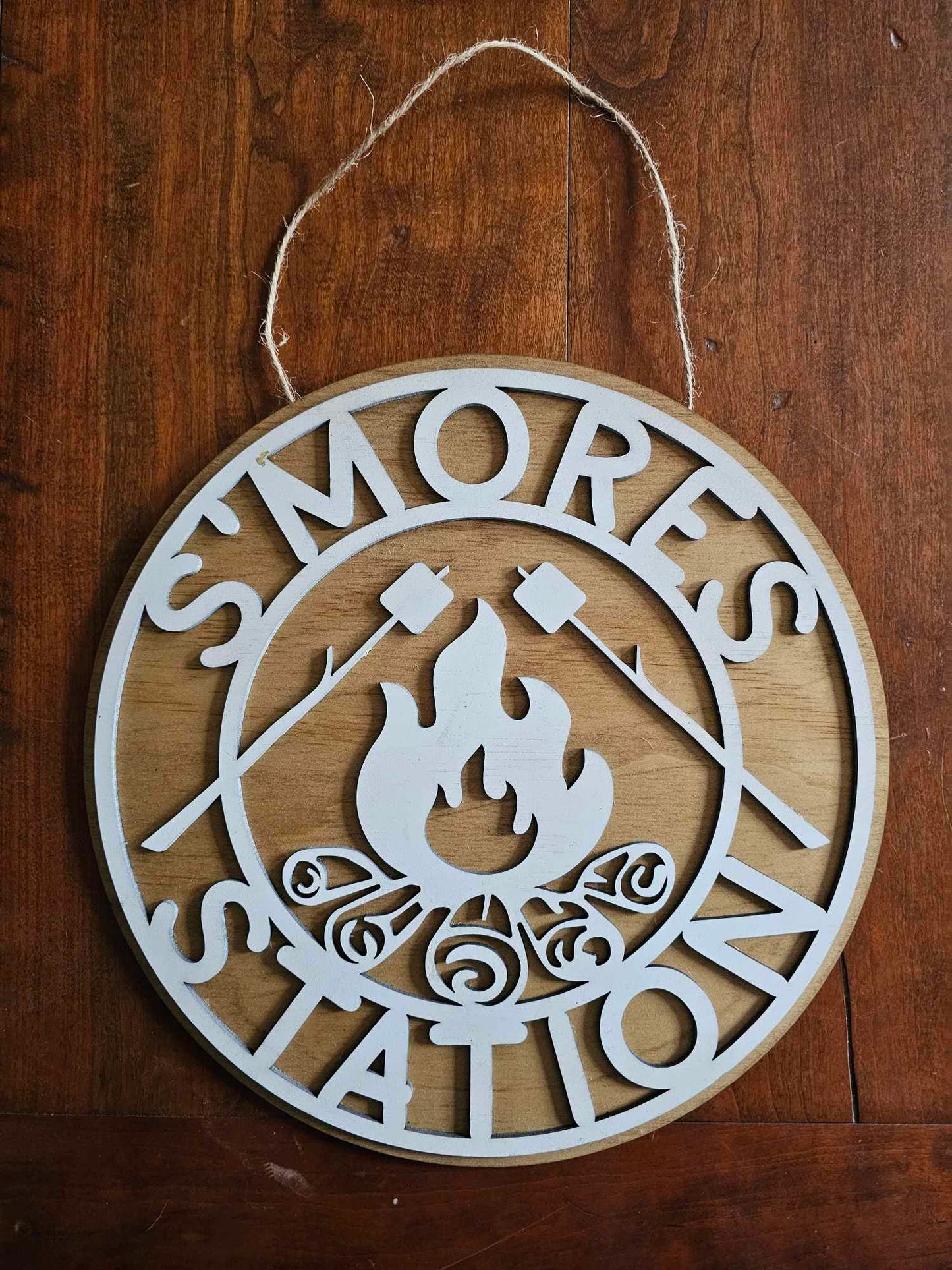 S'mores Station Sign, Hangable