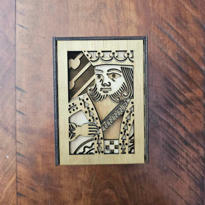 Deck of Cards Box, Sliding Lid