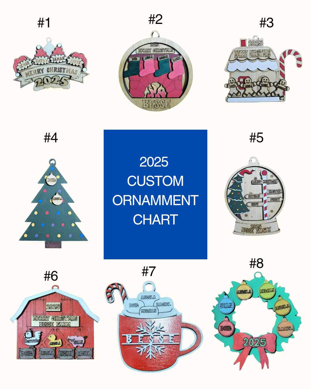 Custom Christmas Ornament