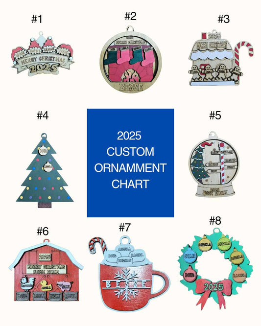 Custom Christmas Ornament